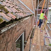 Gutter cleared